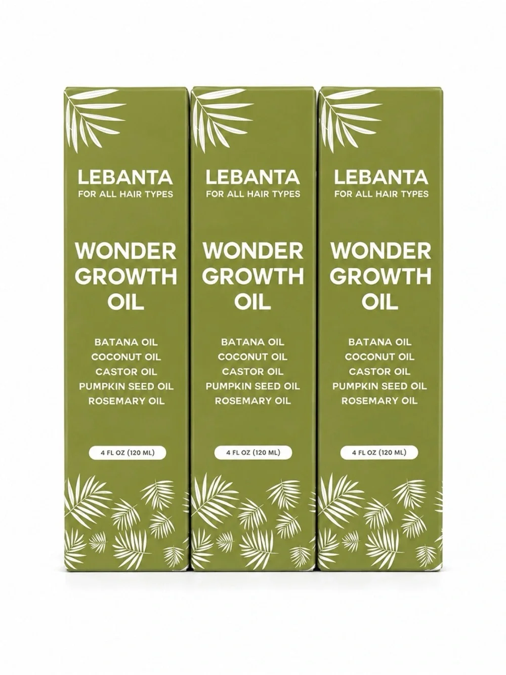 Wonder Growth Oil — Olive Green Nourishing Hair Oil